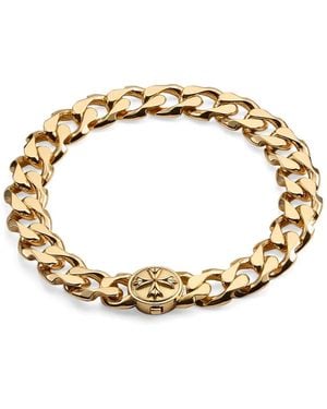 Emanuele Bicocchi Logo-Engraved Bracelet - Metallic