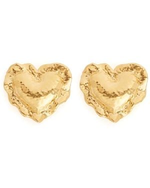 Nina Ricci ハート ピアス - メタリック