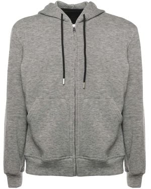Giuliano Galiano Zip-Up Hoodie - Gray