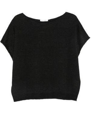 Roberto Collina Scoop-Neck T-Shirt - Black
