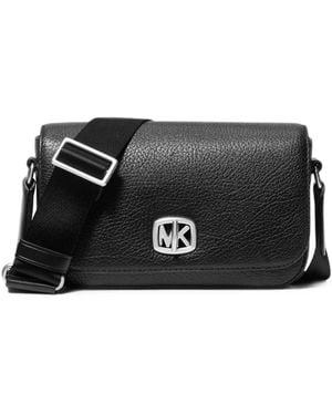 Michael Kors Bryant Small Leather Crossbody Bag - Black