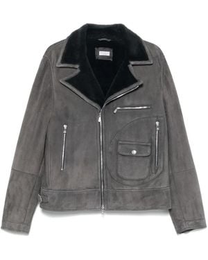 Brunello Cucinelli Fur Jacket - Gray
