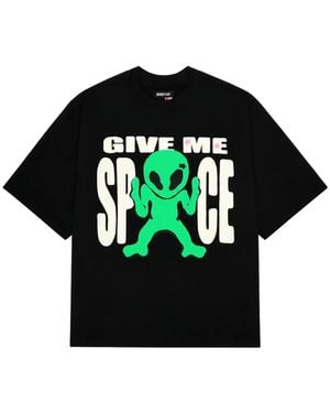 BROKEN PLANET Camiseta Give Me Space Con Motivo Gráfico - Negro
