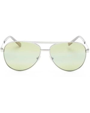 Maui Jim Seacliff Pilot-Frame Sunglasses - White