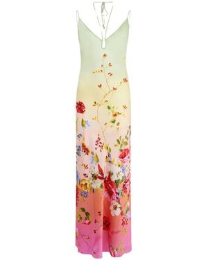 Roberto Cavalli Long Dress - White