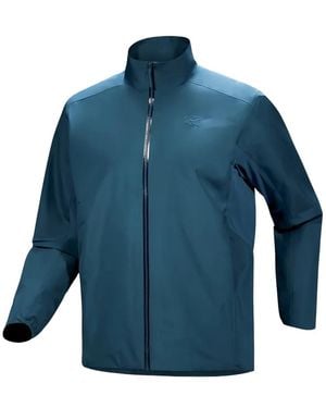 Arc'teryx Solano Logo-Embroidered Zip-Up Jacket - Blue