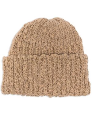 Séfr Ribbed-Knit Beanie - Natural