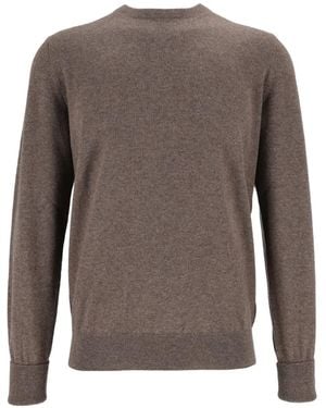 Ballantyne Kaschmirpullover Mit Rundhalsausschnitt - Grau