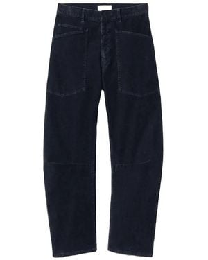 Nili Lotan Shon Corduroy Trousers - Blue
