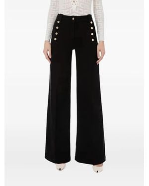 Elisabetta Franchi Tailored Trousers - Black