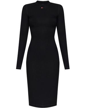 DIESEL D-Mokky-Ls-Microdiv' Dress - Black