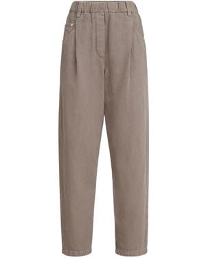 Brunello Cucinelli Five-Pocket Pants - Gray