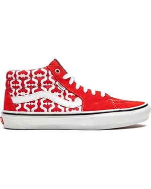 Vans X Supreme Skate Grosso Mid "Monogram S - Red