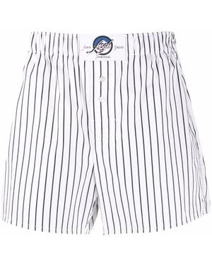 MSGM Boxer Con Applicazione - Bianco