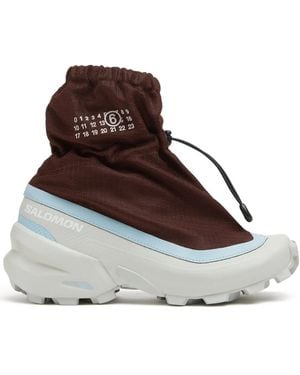 MM6 MAISON MARGIELA X SALOMON Cross Mid Trainers - Brown