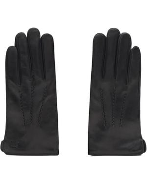 Lottusse Leather Gloves - Black