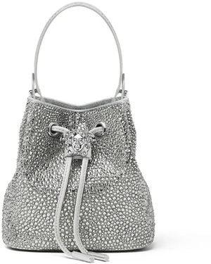 Versace Bolso bombonera La Medusa mini - Blanco