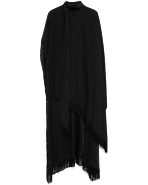 ‎Taller Marmo Kleid Mit Fransen - Schwarz