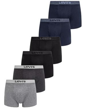 Levi's Slips Mit Logo-Bund (3Er-Set) - Blau