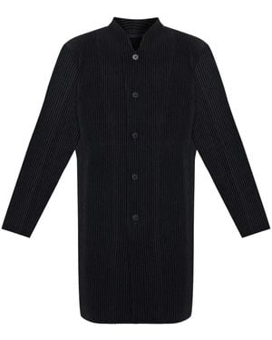Homme Plissé Issey Miyake Tailored Pleats 2 Mantel - Schwarz