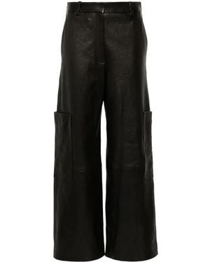 KHAITE Caiton Trousers - Black