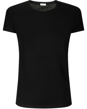 Stefano Mortari T-Shirt Mit Rundhalsausschnitt - Schwarz