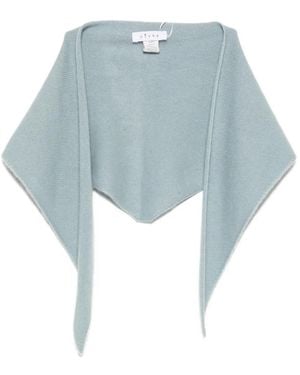 Liska Triangular Scarf - Blue