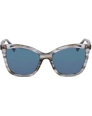 Longchamp Cat-Eye Frame Sunglasses - Blue