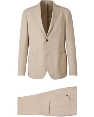 Incotex Single-Breasted Suit - Natural