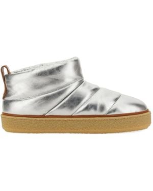 Isabel Marant Quilted Boots - White
