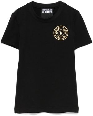 Versace Jeans Couture T-Shirts And Polos - Black