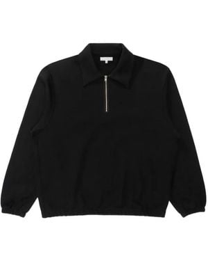 Lady White Co. Topper Quarter-Zip Sweatshirt - Black