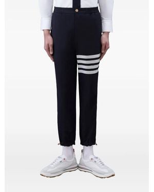 Thom Browne 4-bar Stripe Tailored Trousers - Blue