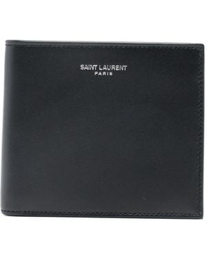 Saint Laurent Logo-Motif Wallet - Black