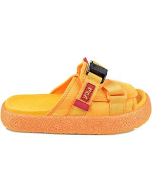 Fila Atlas バックルストラップ サンダル - オレンジ