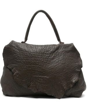 UN TÈ DA MATTI Sac À Main Il Cappellaio Matto En Cuir - Black