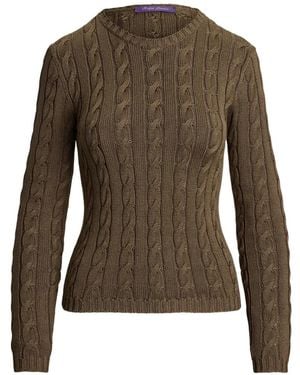 Ralph Lauren Cable-Knit Jumper - Green