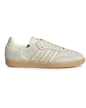 adidas Samba Og Woven Trainers - White