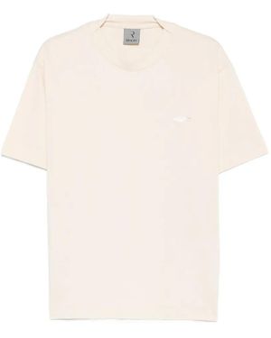 Rhun Logo-Patch T-Shirt - White