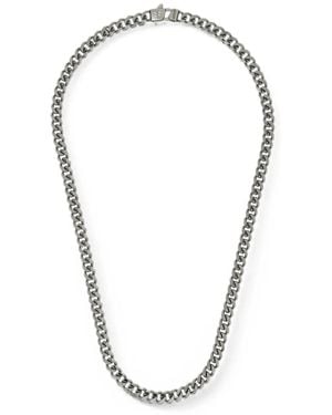 Desmo Bombe Curb-Chain Necklace - Blue