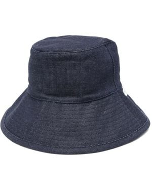 A.P.C. Fischerhut mit Schleifenbesatz - Blau