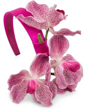 Jennifer Behr Orchid Cascade Haarreif - Pink