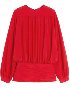 Valentino Garavani Light Georgette Blouse - Red