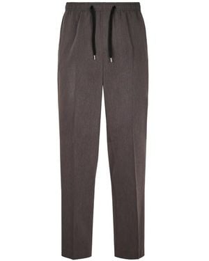 Cellar Door Drawstring Trousers - Grey