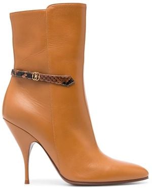 Bally Stivali Odeya 100Mm - Marrone