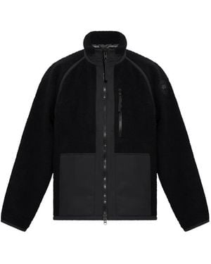 Canada Goose Westport Fleece Panelled Jacket - Black