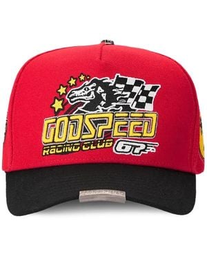 Godspeed Grc Members Embroidered-Patch Trucker Hat
