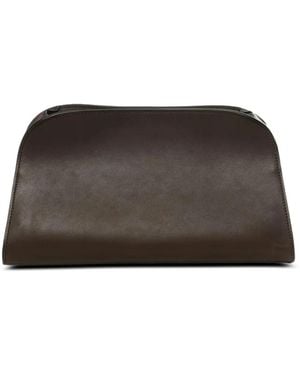 The Row Peggy Clutch Bag - Black