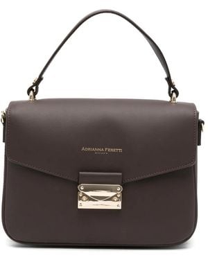 ADRIANNA FERETTI Sac Porté Épaule À Fermoir - Black