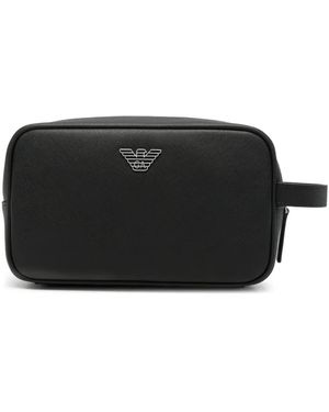 Emporio Armani トラベルポーチ - ブラック